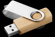 Chiavetta USB Rotate legno