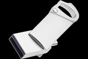 Chiavetta USB3 Type C in metallo con moschettone