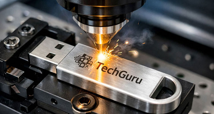 Incisione laser su pennette USB